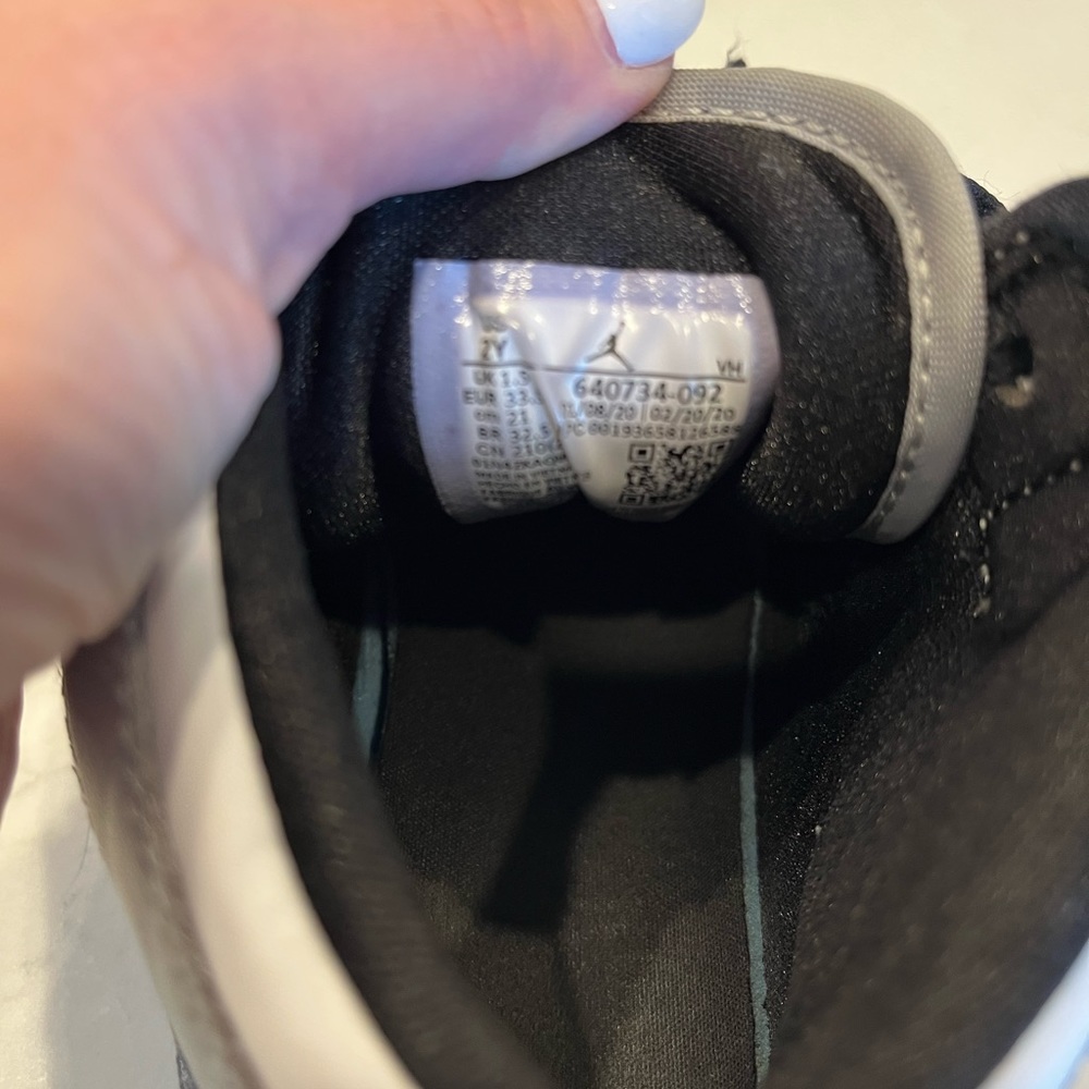 Youth size 2 retro Jordan’s